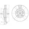 DELPHI BG2829 Brake Disc