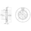 DELPHI BG2871 Brake Disc