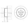 DELPHI BG2884 Brake Disc