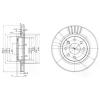 DELPHI BG2899 Brake Disc