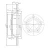 DELPHI BG2987 Brake Disc