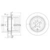 DELPHI BG3049 Brake Disc