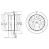 DELPHI BG3188 Brake Disc