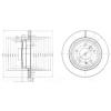DELPHI BG3214 Brake Disc