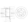 DELPHI BG3235 Brake Disc