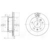 DELPHI BG3236 Brake Disc