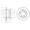 DELPHI BG3237 Brake Disc
