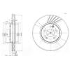DELPHI BG3238 Brake Disc