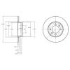 DELPHI BG3261 Brake Disc