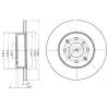 DELPHI BG3262 Brake Disc
