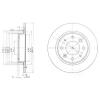 DELPHI BG3336 Brake Disc