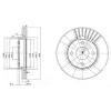 DELPHI BG3359 Brake Disc