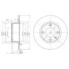 DELPHI BG3367 Brake Disc