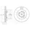 DELPHI BG3378 Brake Disc