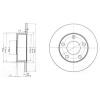 DELPHI BG3382 Brake Disc