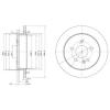 DELPHI BG3398 Brake Disc