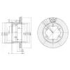 DELPHI BG3399 Brake Disc