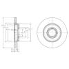 DELPHI BG3416 Brake Disc