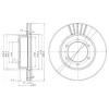 DELPHI BG3423 Brake Disc