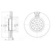 DELPHI BG3497 Brake Disc