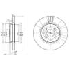 DELPHI BG3516 Brake Disc