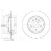 DELPHI BG3518 Brake Disc