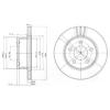 DELPHI BG3532 Brake Disc