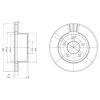 DELPHI BG3533 Brake Disc