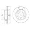 DELPHI BG3535 Brake Disc