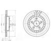 DELPHI BG3536 Brake Disc