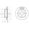 DELPHI BG3548 Brake Disc