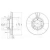 DELPHI BG3553 Brake Disc