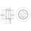 DELPHI BG3592 Brake Disc
