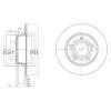 DELPHI BG3672 Brake Disc