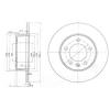 DELPHI BG3681 Brake Disc