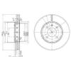 DELPHI BG3694 Brake Disc
