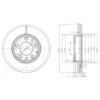 DELPHI BG3724 Brake Disc