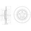 DELPHI BG3741 Brake Disc