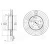 DELPHI BG3755 Brake Disc