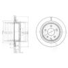 DELPHI BG3765 Brake Disc