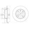 DELPHI BG3771 Brake Disc