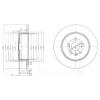 DELPHI BG3777 Brake Disc