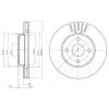 DELPHI BG3781 Brake Disc
