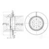 DELPHI BG3782 Brake Disc