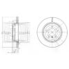 DELPHI BG3787 Brake Disc