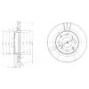 DELPHI BG3794 Brake Disc