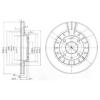 DELPHI BG3806 Brake Disc