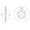 DELPHI BG3809 Brake Disc