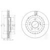DELPHI BG3814 Brake Disc