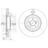 DELPHI BG3818 Brake Disc